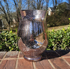 Mercury Glass Rose Gold Pink