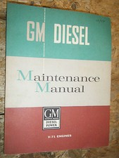 1960 GMC DIESEL ENGINE MODELS