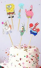 spongebob cupcake toppers |