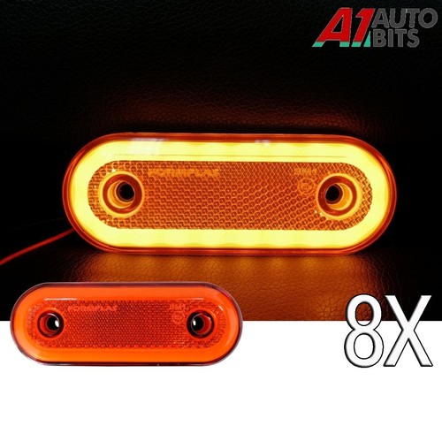 Orange amber side led - amber,