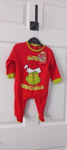 Grinch sleepsuit red merry - ,