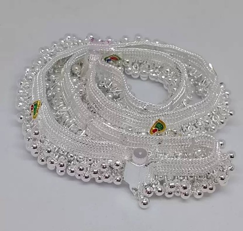 Anklet silver plated ankle - anklet,