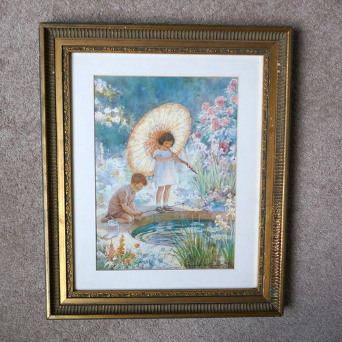 Vintage framed margaret - framed,