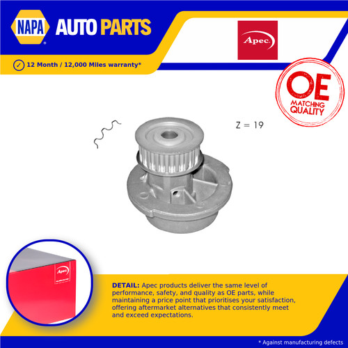 Water pump fits - fits, nova