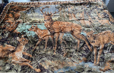 Vintage Deer Stag Tapestry