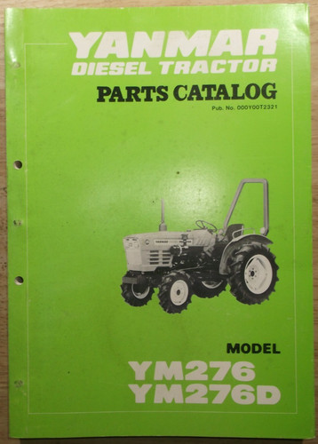 Yanmar ym276 ym276d tractor - yanmar,