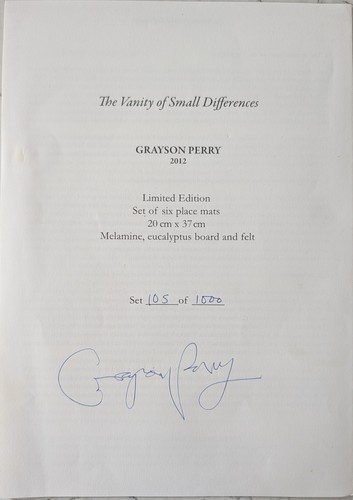 Rare grayson perry - grayson, of