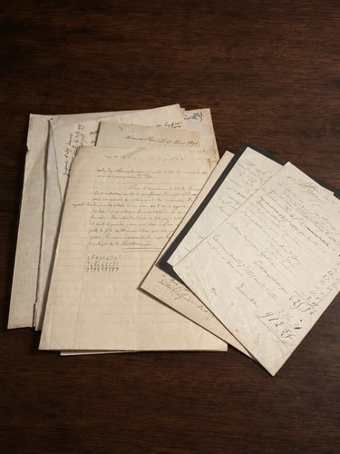 Antique european letters - antique,