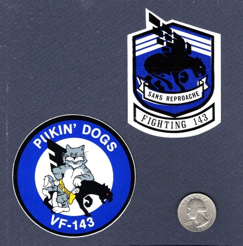 Stickers 143 pukin dogs - vf-143,