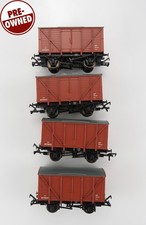 OO Gauge Bachmann 4x BR Wagons Bauxite Vent Vans 38-230 UNBOXED (SEPT-21)