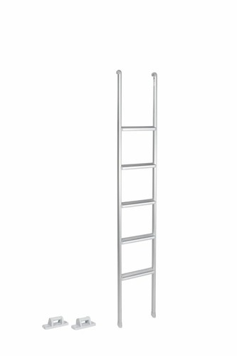 Aluminium internal bunk ladder - aluminium,