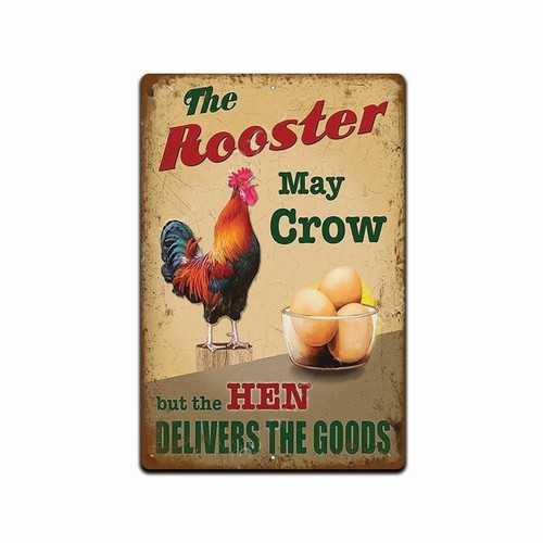 The rooster may - rooster,