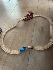 wooden thomas and the dinosaur fossil mine train track