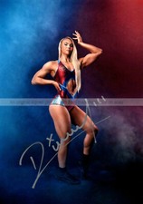 BBC Gladiators 'Diamond' Signed 7 x 5 Photograph *With COA*