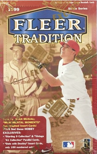 1999 fleer tradition baseball - tradition,