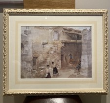 Sir W. Russell Flint R.A. print “Scillian Rendezvous” - 60.5 x 49 cm