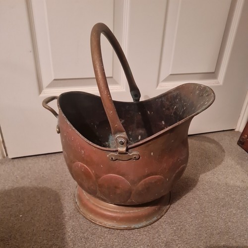 Large heavy gauge copper - gauge, coal