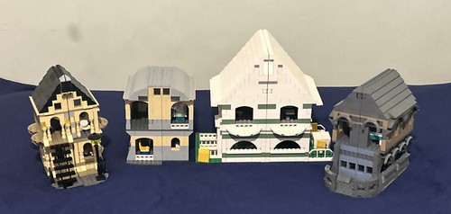 Lego medieval castle houses - castle,