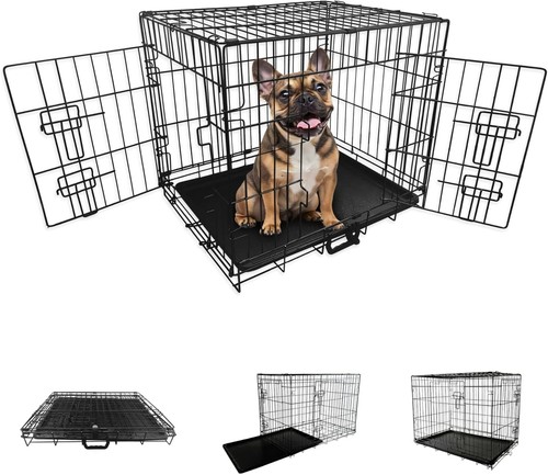 Folding dog crate inch - folding,