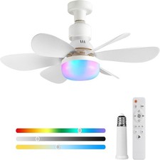 Socket Ceiling Fan with