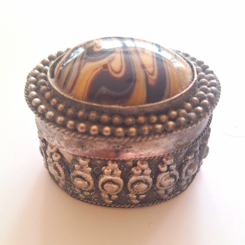 Small ornate silver - small, metal
