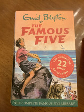 Enid Blyton The Famous Five Complete Box Set 22 Books Collection