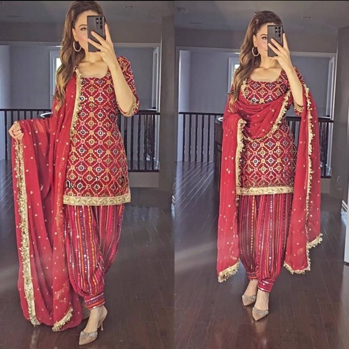 New punjabi dress - new,