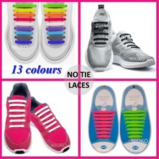 Shoe Laces Silicone Elastic No