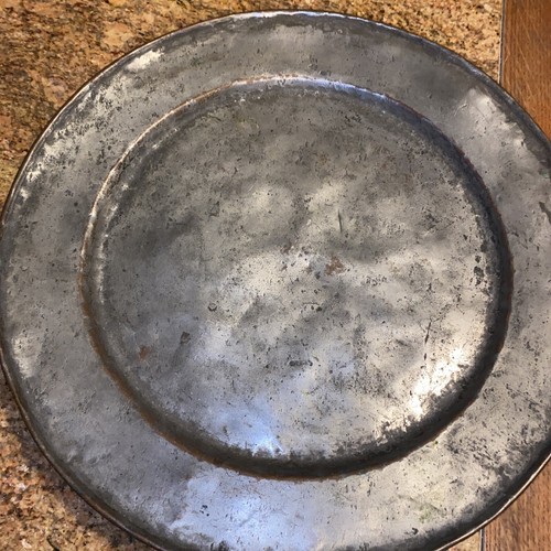 18th antique english pewter - 18th, c