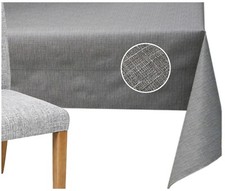 Wipe Clean Tablecloth PVC Vinyl Cover Wipeable Waterproof Table Cloth Protector