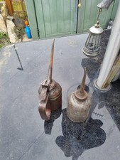 2 X Vintage Oil Cans Dispenser