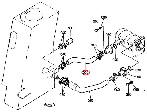 6872163110 hyd suction - hyd.,