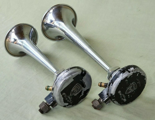 Very rare pair vintage chrome - rare,