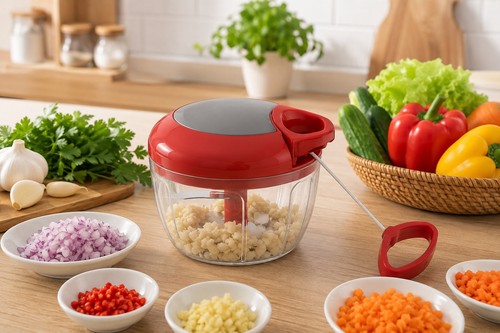 Mini food chopper garlic - food,