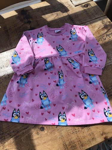 Bluey pink dress - bluey, years