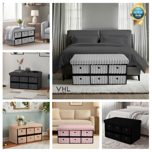 Ottoman chest drawer storage - chest, 6
