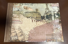 Large Travel Self Adhesive Photo Album 20 Sheets 40 Sides - Size 13 1/2" x 10"