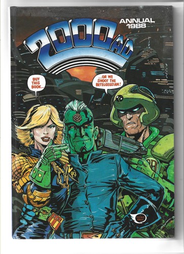 Vintage 2000ad annual 1988 - 2000ad,