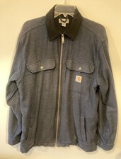 CARHARTT MENS BLUE FULL ZIP