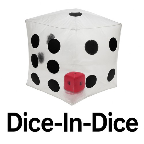 Giant dice - in,