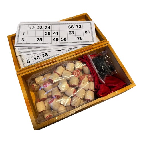 Russian lotto bingo board game - russian,