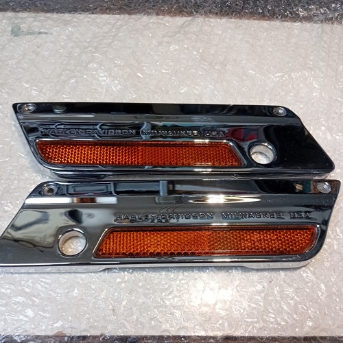 Saddlebag chrome latch covers - saddlebag,