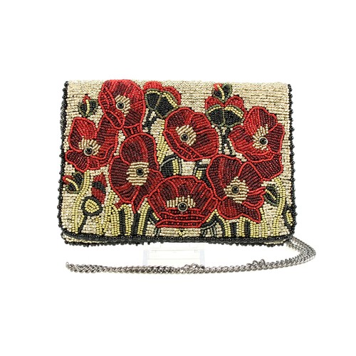 Mary frances poppies red - mary,