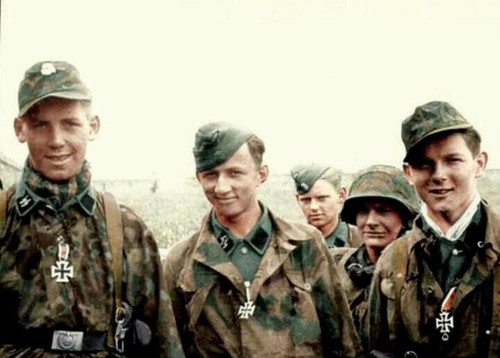 German soldiers from 12th - , ss