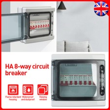 8 Way Consumer Unit fuse box 6