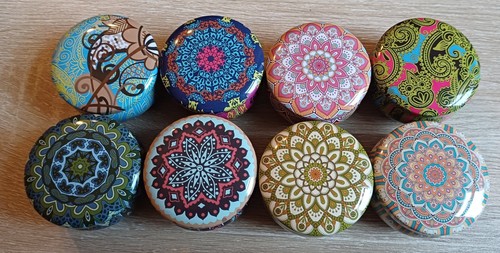 Metal candle containers - x,