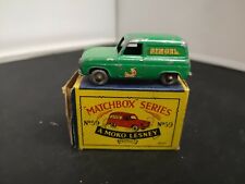 G359-MATCHBOX LESNEY No59A FORD THAMES SINGER VAN WITH BOX.**DARK KELLY GREEN**