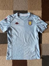 ASTON VILLA FC ’Kappa' Away Shirt 2019/2020 (12-13 Years) Large Boys 