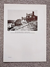 Boulby Bank & St Hilda's Terrace, Whitby - Vintage Print - 1958
