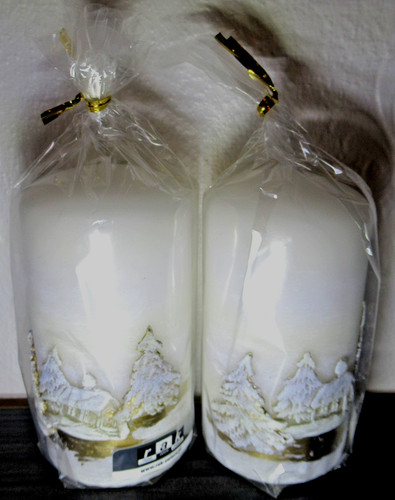 Two beautiful snow design - two,